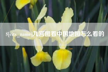 西藏九宫图看中国地图怎么看的