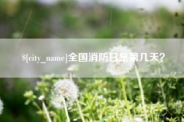 西藏全国消防日是第几天？