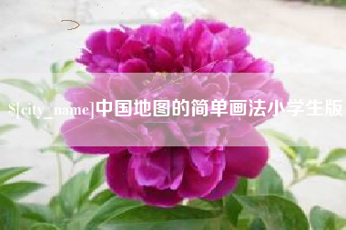 西藏中国地图的简单画法小学生版