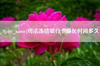 西藏司法冻结银行卡最长时间多久
