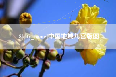 西藏中国地域九宫版图