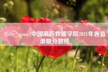西藏中国消防救援学院2021年各省录取分数线