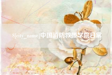 西藏中国消防救援学院日常