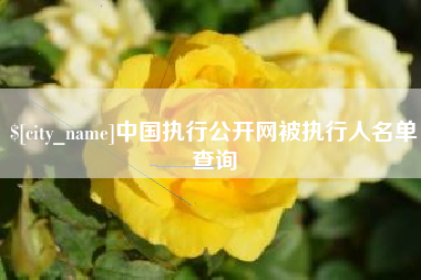 西藏中国执行公开网被执行人名单查询