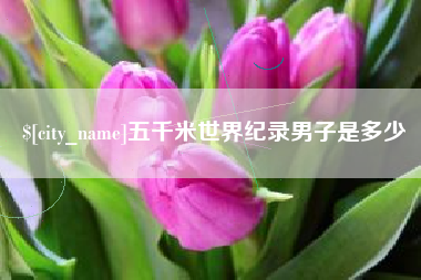 西藏五千米世界纪录男子是多少