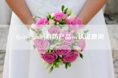 西藏消防产品ccc认证查询