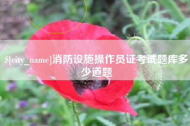 西藏消防设施操作员证考试题库多少道题