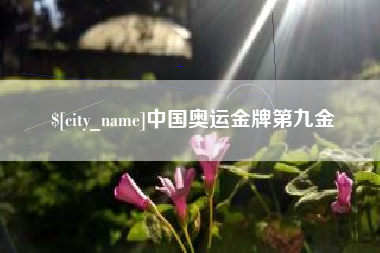 西藏中国奥运金牌第九金